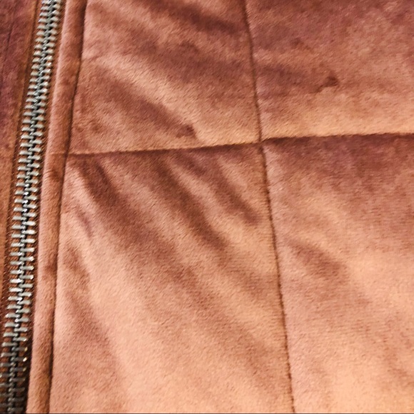 Main Strip Soft Quilted Dusty Pink Jacket - Picture 8 of 15